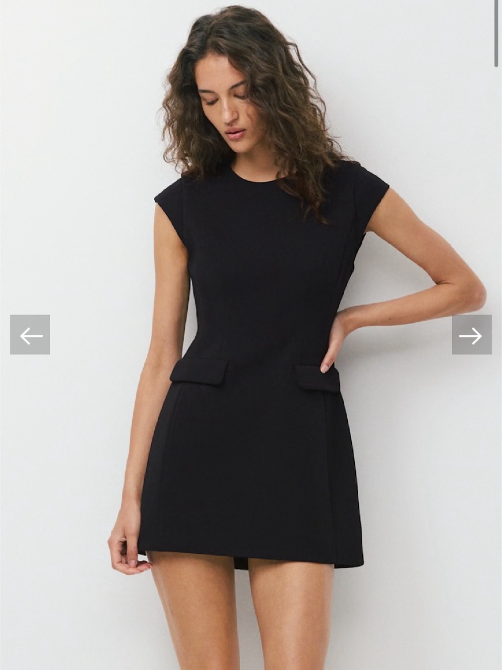 Aritzia FigureKnit Priestly Dress